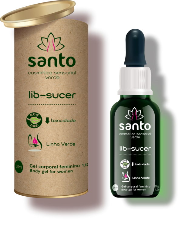 Lib-Sucer Gel Corporal Feminino Sugador de Clitóris - Santo