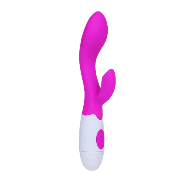 Vibrador Ponto G com Estimulador de Clitóris - Recarregável