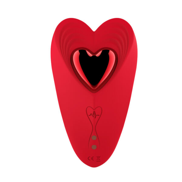 Vibrador de Calcinha com Imã Formato de Coração via Aplicativo
