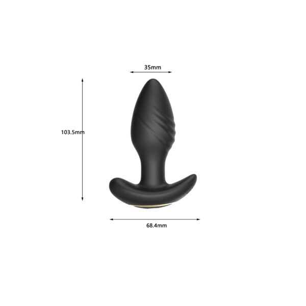 Plug Anal Com Vibração Via Aplicativo - Image 2
