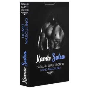 Baralho Kama Sutra Super Erótico Gay 55 Cartas