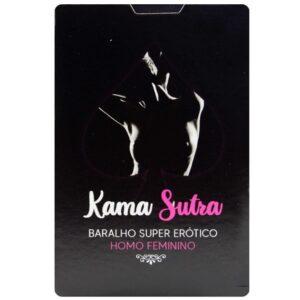 Baralho Kama sutra  Feminino com 55 Cartas Sexy