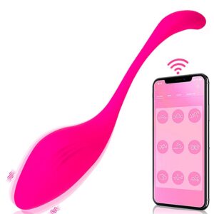 vibrador Bullet em Silicone Líquido via APP À Longa Distância
